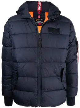 Alpha Industries: Голубая куртка 
