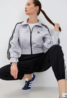 adidas Originals: Серая толстовка 