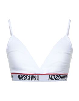 MOSCHINO: Белый бюстгальтер 