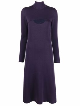 Salvatore Ferragamo: Платье из шерсти 