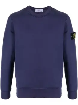 Stone Island: Фиолетовый свитшот  Compass