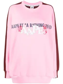 AAPE BY *A BATHING APE®: Свитшот с принтом