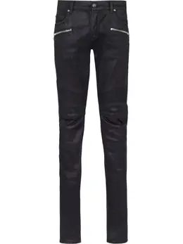 Balmain: Чёрные джинсы 