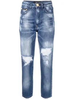 Philipp Plein: Рваные джинсы 