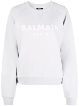 Balmain: Свитшот с принтом