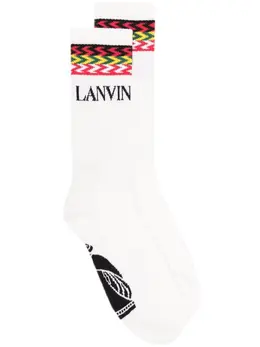 LANVIN: Белые носки 