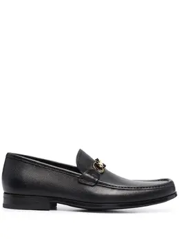 Salvatore Ferragamo: Чёрные туфли  Gancini