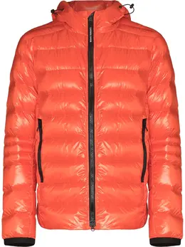 Canada Goose: Оранжевая куртка Core Crofton