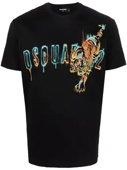 Dsquared2: Футболка с принтом 