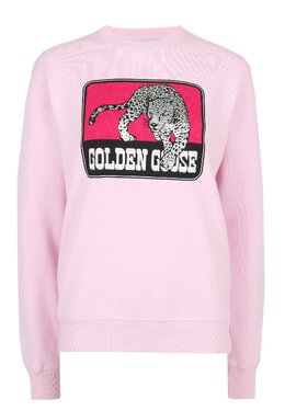 GOLDEN GOOSE: Розовый свитшот 