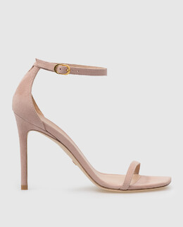 Stuart Weitzman: Розовые босоножки Nudistcurve