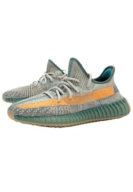 ADIDAS YEEZY: Серые кроссовки 