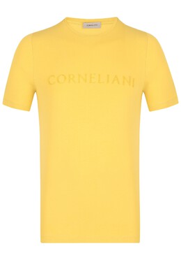 CORNELIANI: Жёлтая футболка 