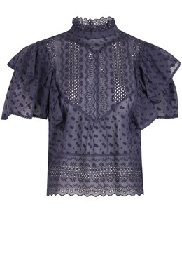 ISABEL MARANT ?TOILE: Синяя блуза 