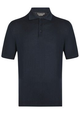 CORNELIANI: Синее поло 