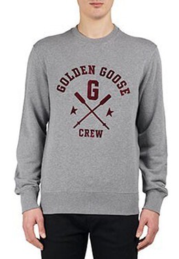 GOLDEN GOOSE: Серый свитшот 