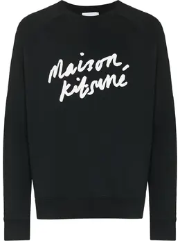 Maison Kitsuné: Хлопковый свитшот 