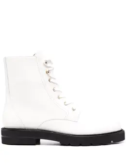 Stuart Weitzman: Белые ботинки 