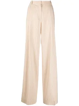 Nina Ricci: Бежевые брюки 