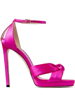 Jimmy Choo: Розовые сандалии 