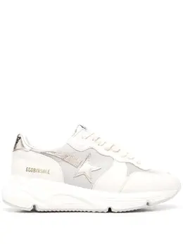 Golden Goose: Белые кроссовки  Running Sole