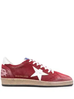Golden Goose: Красные кроссовки  Ball Star