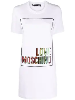 Love Moschino: Футболка с принтом 