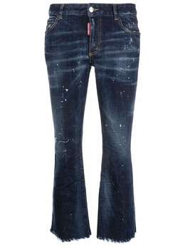 Dsquared2: Расклешённые джинсы 