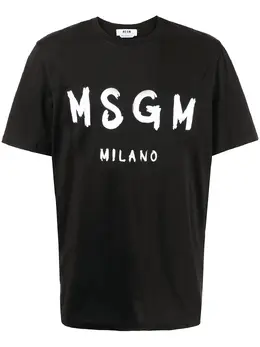 MSGM: Футболка с принтом