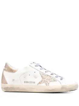 Golden Goose: Белые кроссовки  Super Star