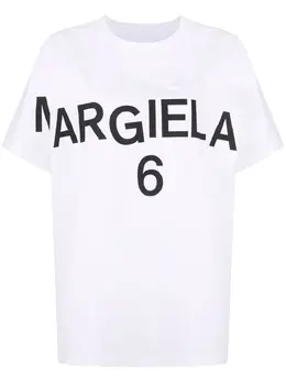 MM6 Maison Margiela: Футболка с принтом 