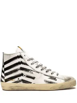 Golden Goose: Белые кроссовки  Francy