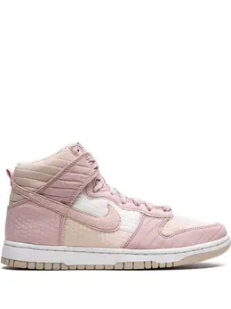 Nike: Розовые кроссовки  Dunk High