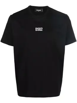 Dsquared2: Чёрная футболка 
