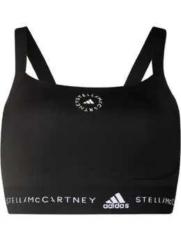 adidas by Stella McCartney: Чёрный бюстгальтер 