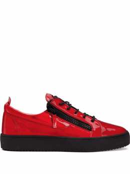 Giuseppe Zanotti: Красные кроссовки  Frankie
