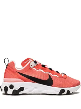 Nike: Светлые кроссовки React Element 55 SE