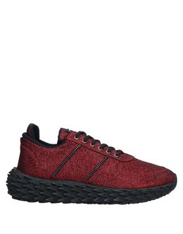 GIUSEPPE ZANOTTI: Красные кроссовки 