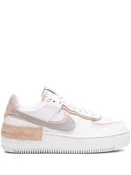 Nike: Белые кроссовки  Air Force 1 Shadow
