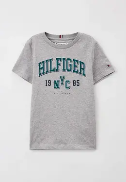 Tommy Hilfiger: Серая футболка 