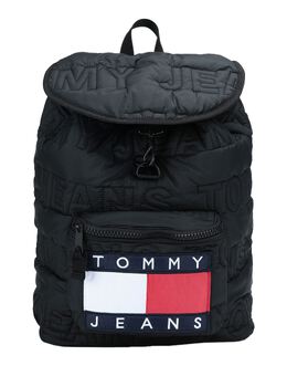 TOMMY JEANS: Чёрный рюкзак 