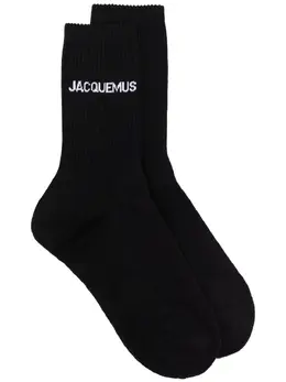 Jacquemus: Чёрные носки 