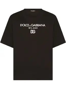 Dolce & Gabbana: Хлопковая футболка  T