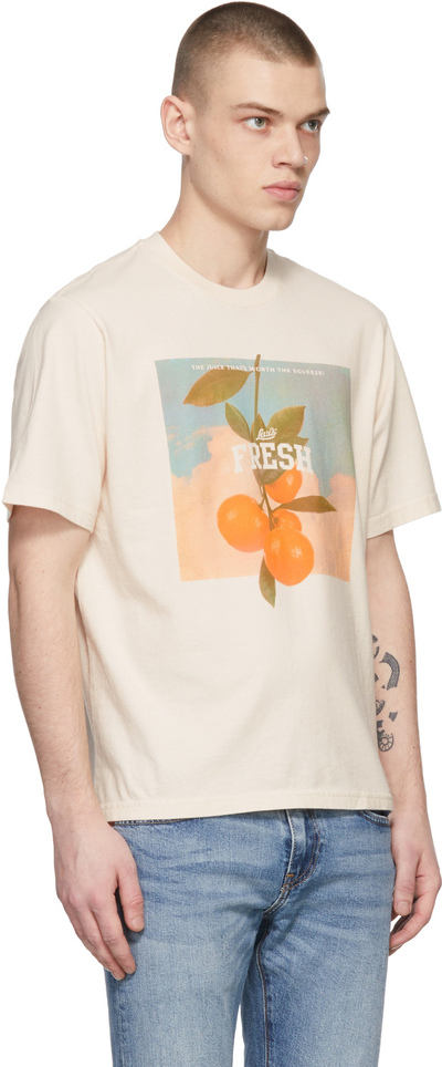 Levi's Off-White 'Organic' Relaxed Fit T-Shirt 16143-0502 (lpn9432765) —  купить в LePodium Казахстан