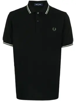 FRED PERRY: Чёрное поло