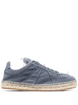 Maison Margiela: Голубые кроссовки  Replica