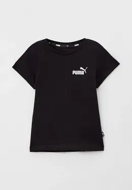 PUMA: Чёрная футболка 