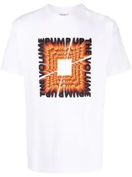 Marcelo Burlon County of Milan: Белая футболка 