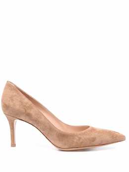 Gianvito Rossi: Коричневые туфли 