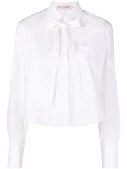 Valentino: Белая рубашка 